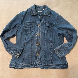 Coldwater Creek denim jacket. Size 20.